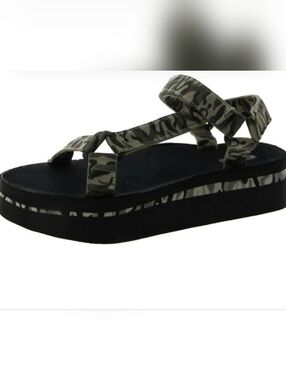 Not Rated Camoflauge Adjustable Vecro Sandals